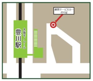 豊川駅バス停車場所